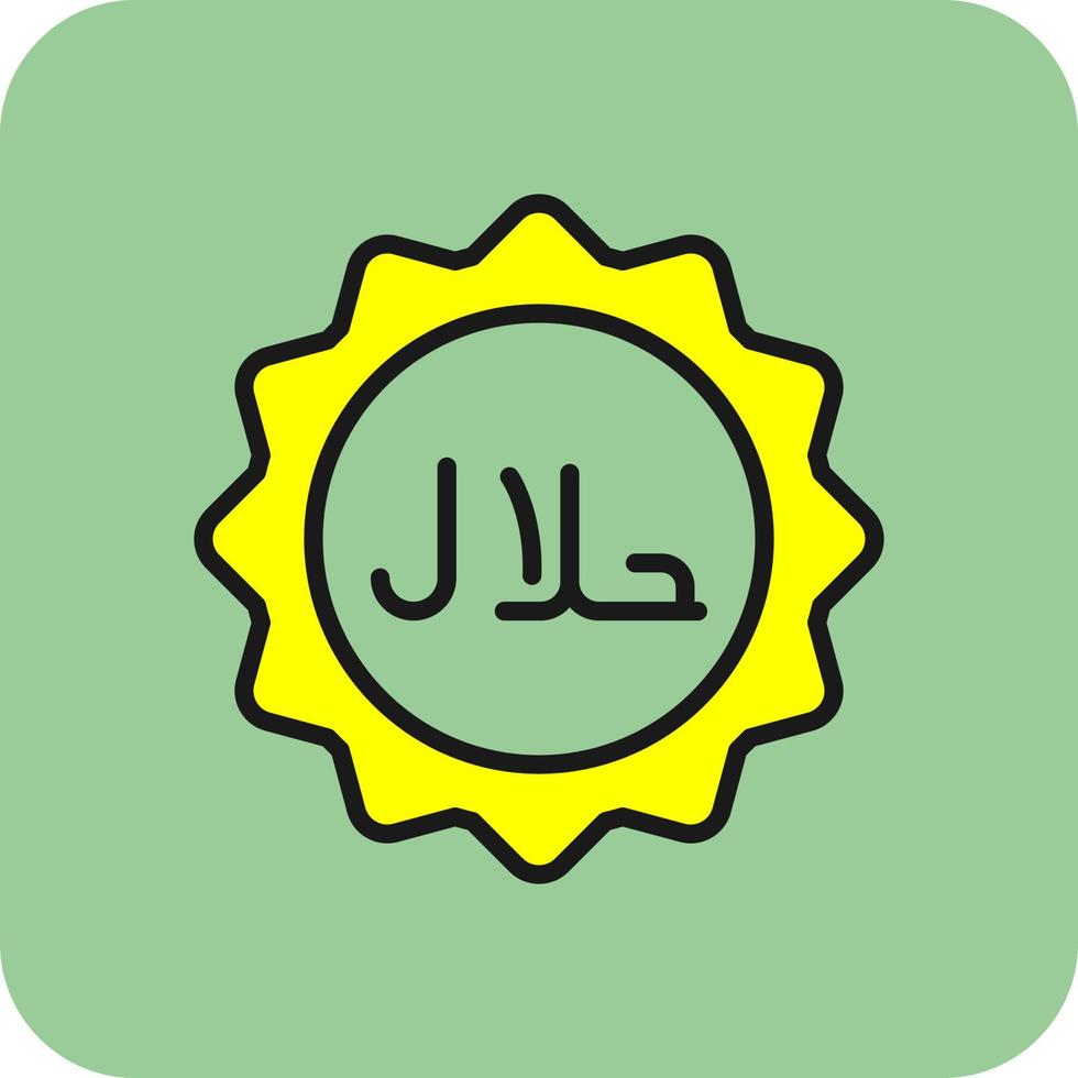 Halal Vector Icon Design