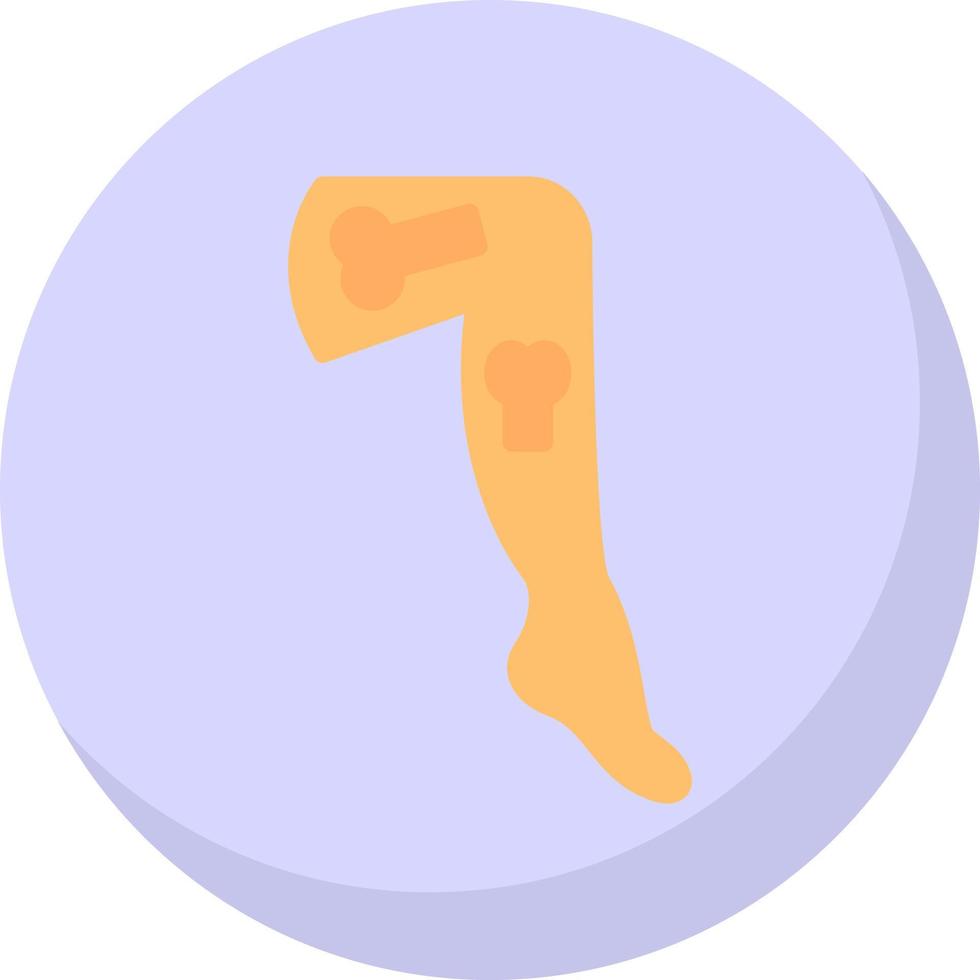 Leg Vector Icon Design