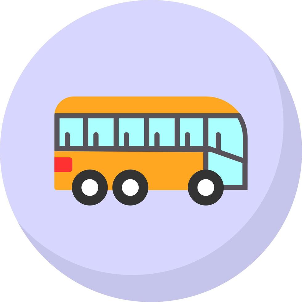 Public Transport Vector Icon Design