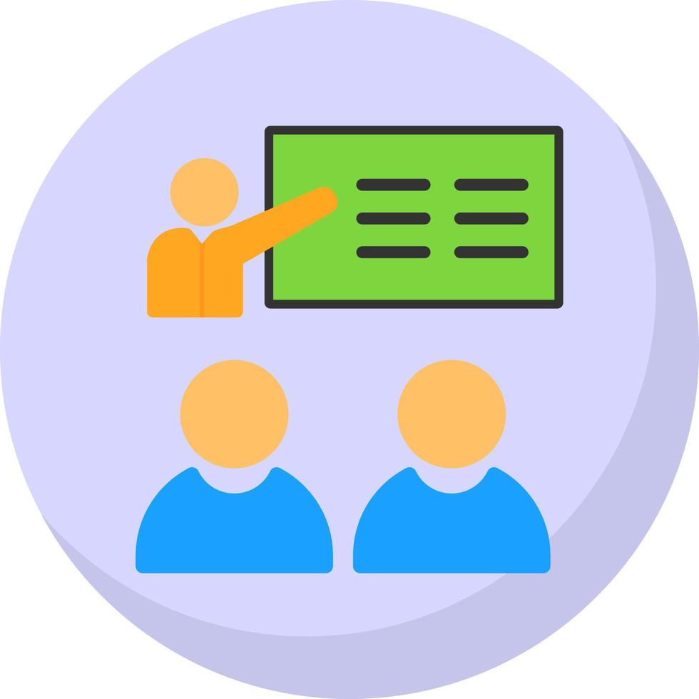 Coaching Vector Icon Design
