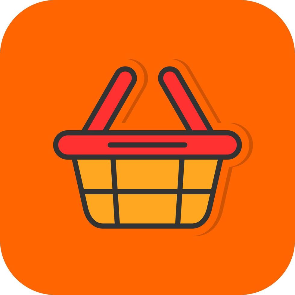 Basket Vector Icon Design