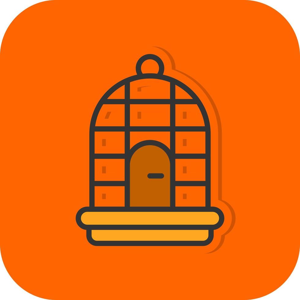 Birdcage Vector Icon Design