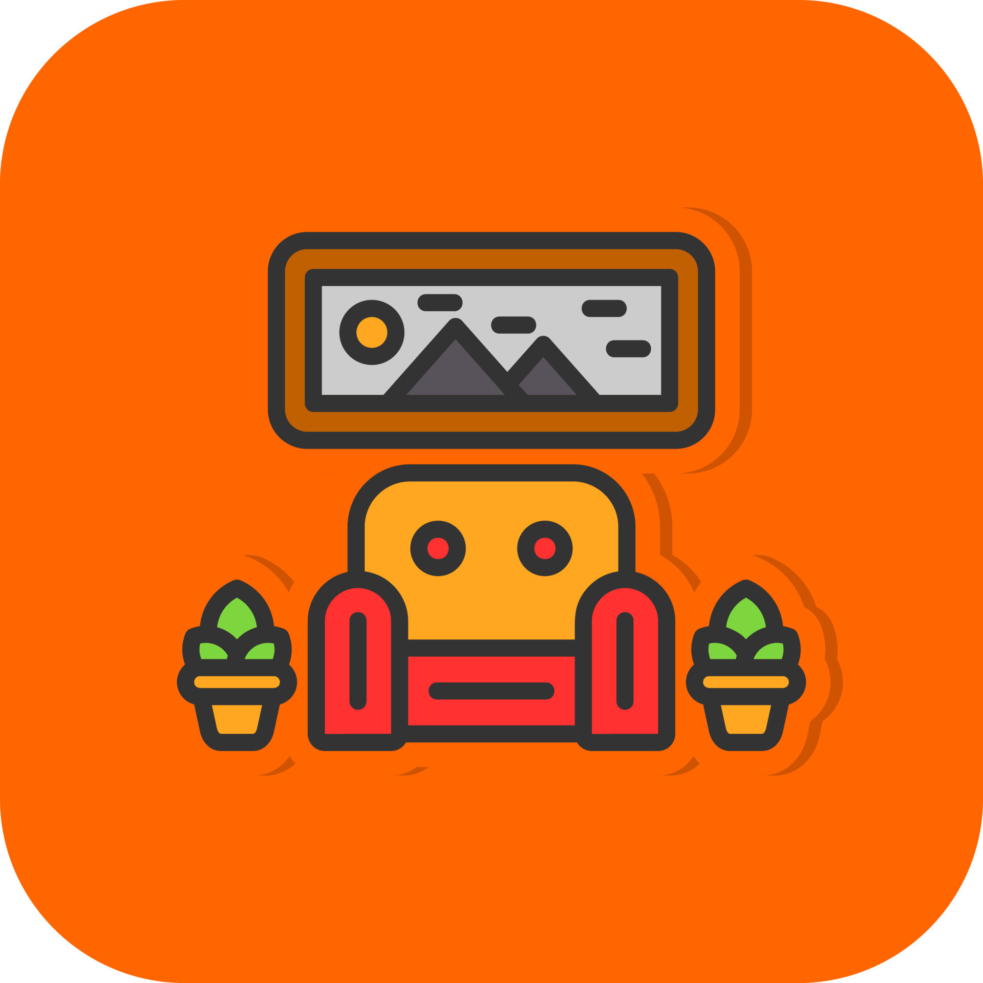 Home Decor Vector Icon Design 21108751 Vector Art at Vecteezy