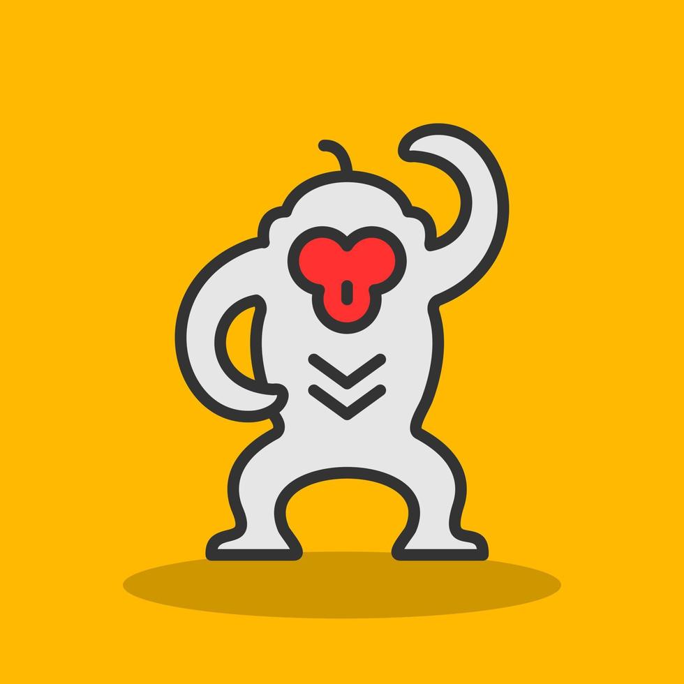 Monkey Vector Icon Design