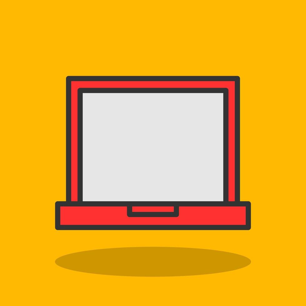 Laptop Screen Vector Icon Design