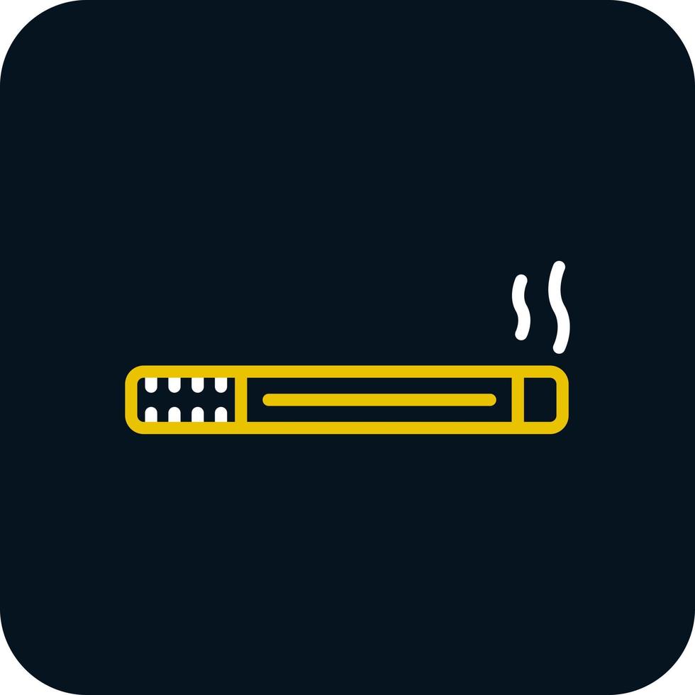 Cigarette Vector Icon Design