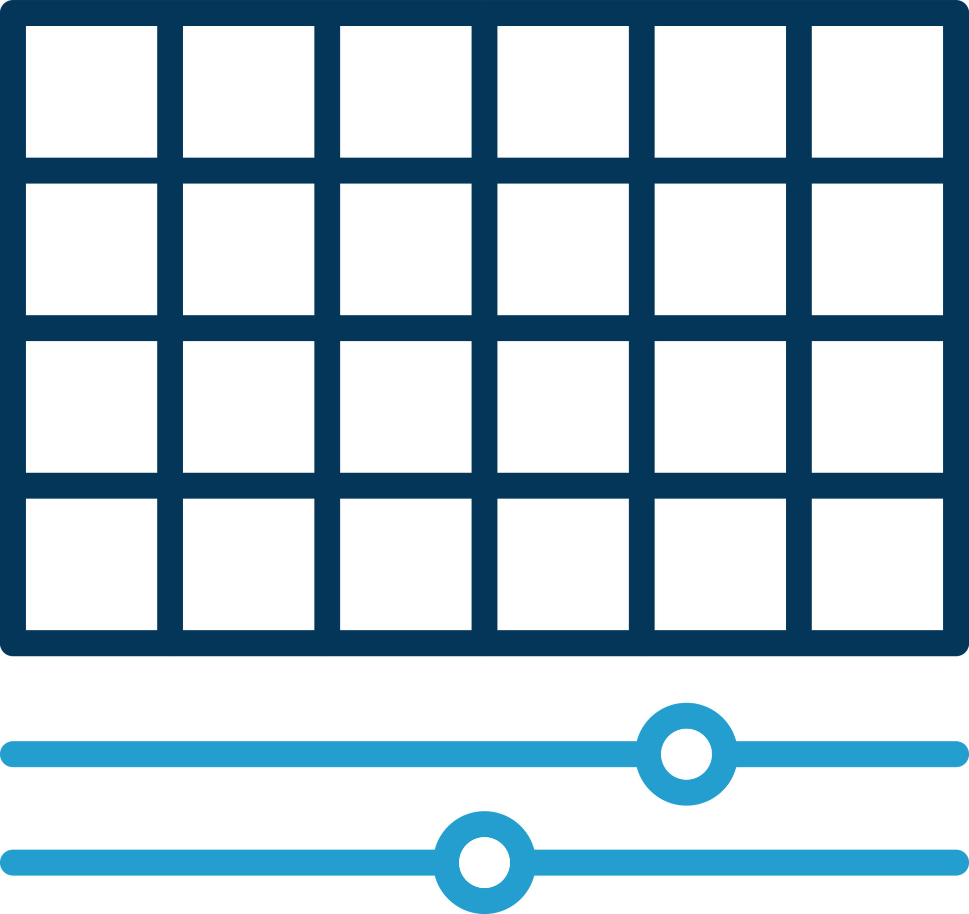 Color Adjustment Vector Icon Design 21109232 Vector Art at Vecteezy