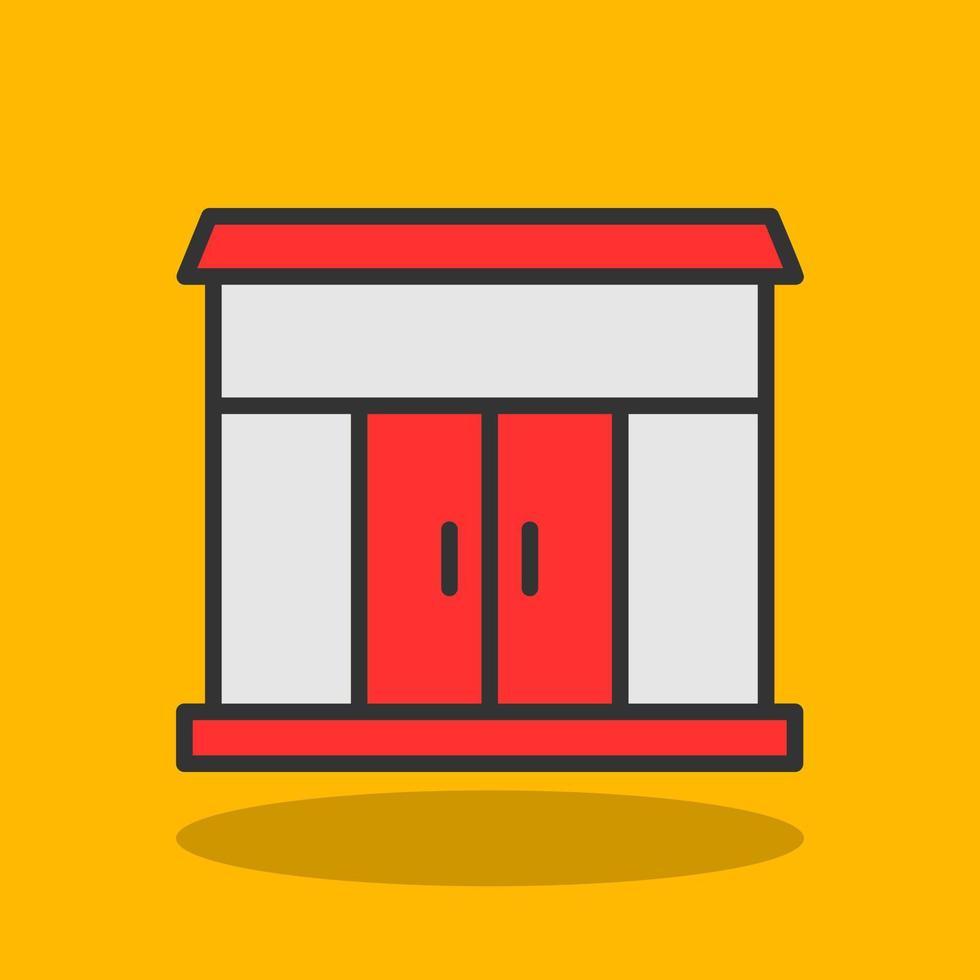 Storefront Vector Icon Design
