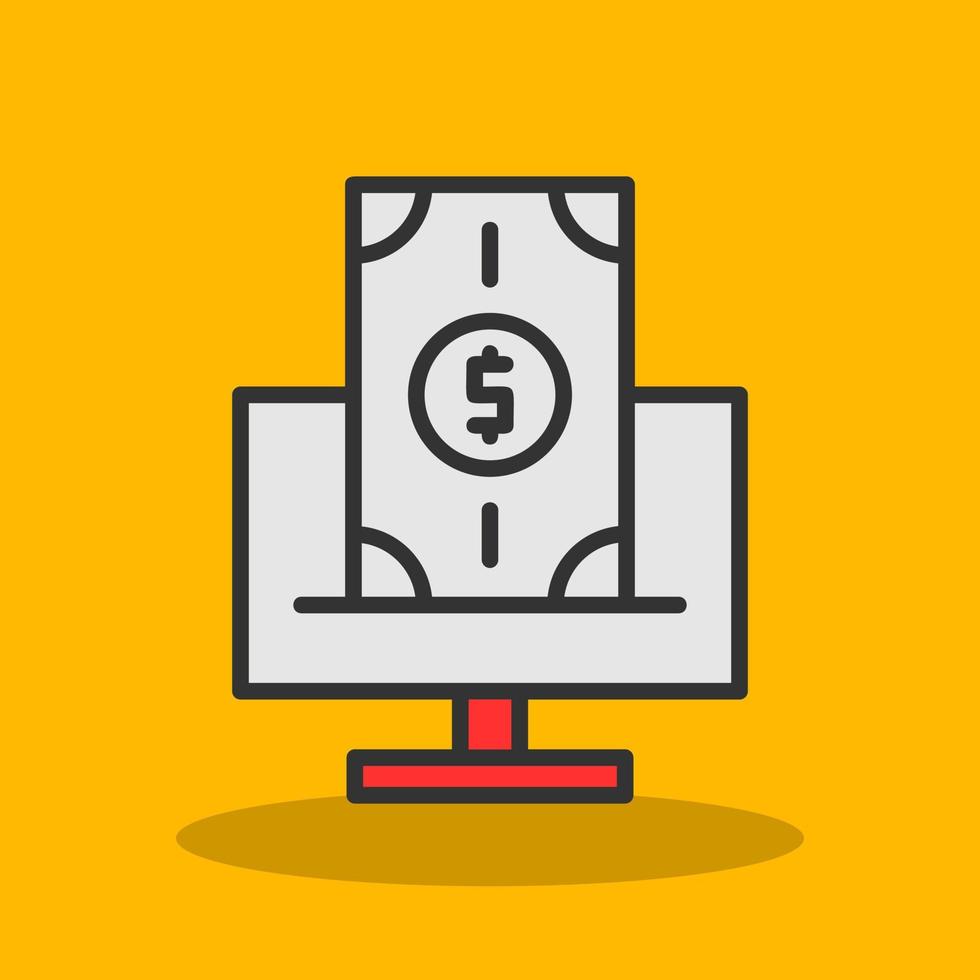 Online Payment Vector Icon Design