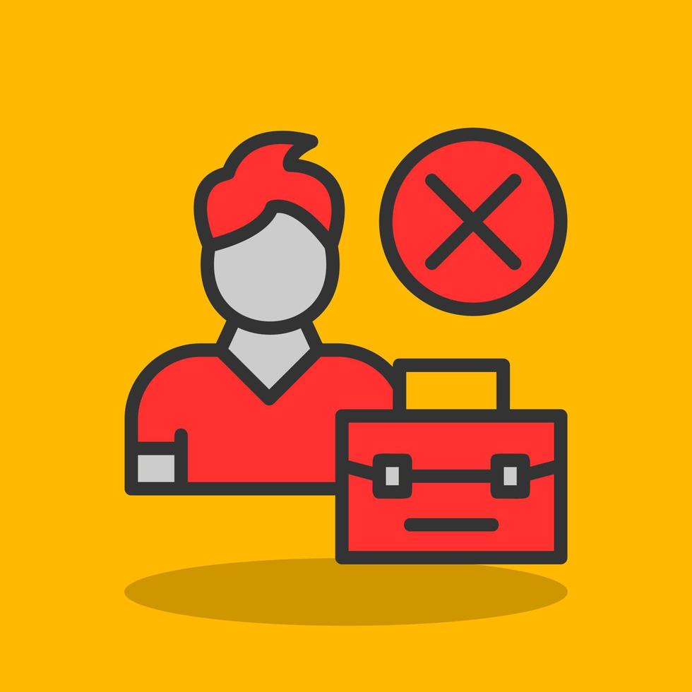 Unemployed Vector Icon Design