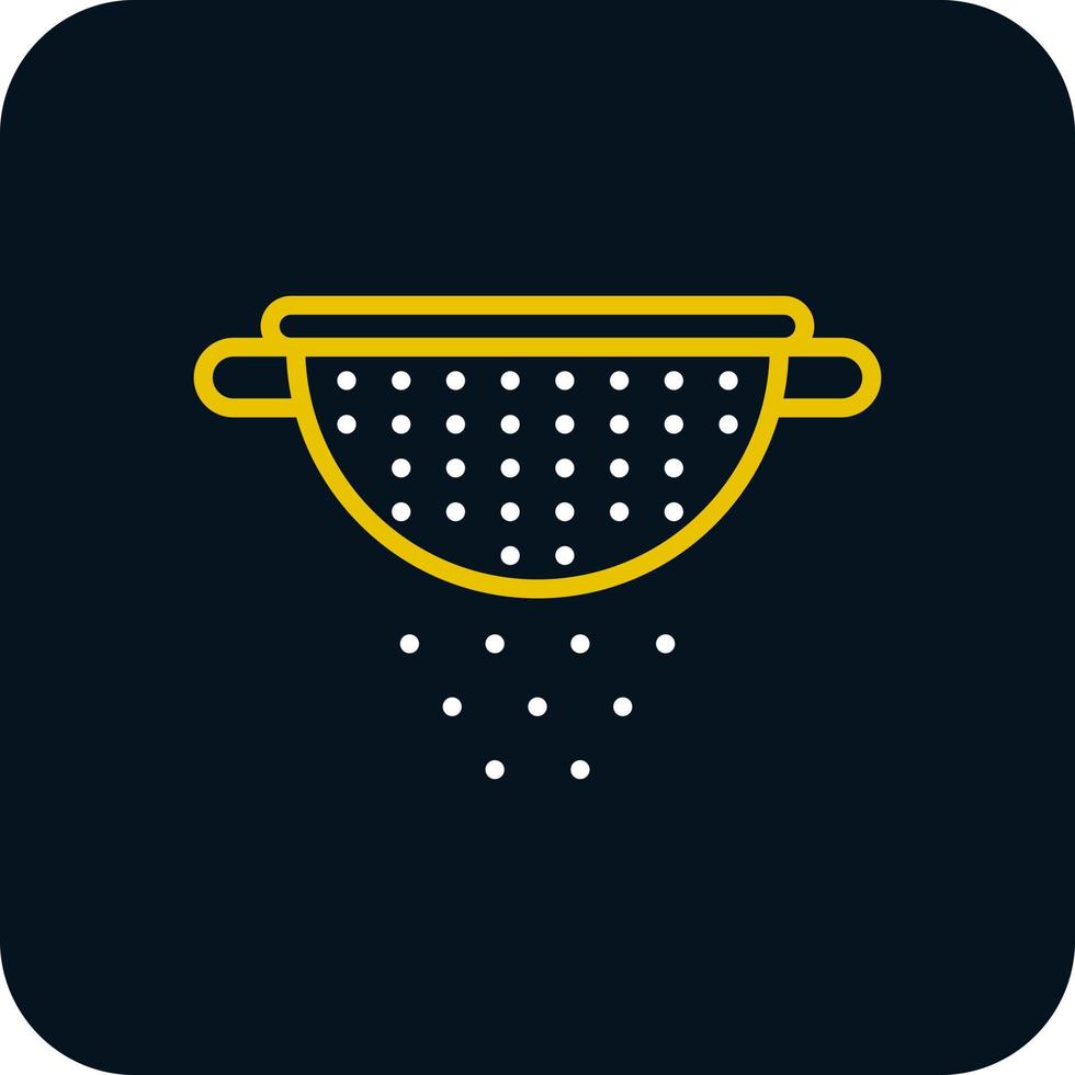 Sieve Vector Icon Design