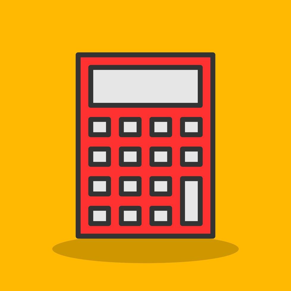 Calculator Vector Icon Design