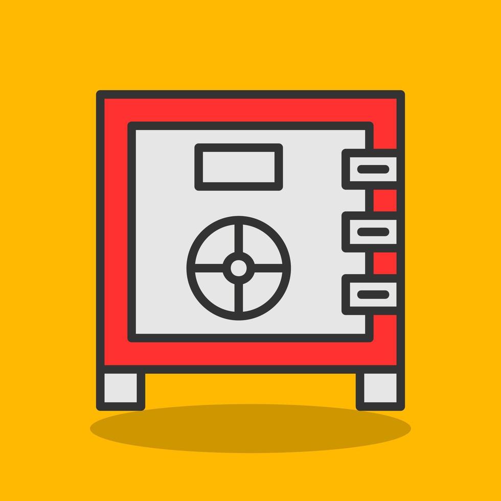 Safebox Vector Icon Design