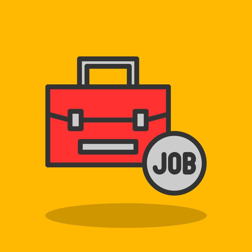 Job Vector Icon Design