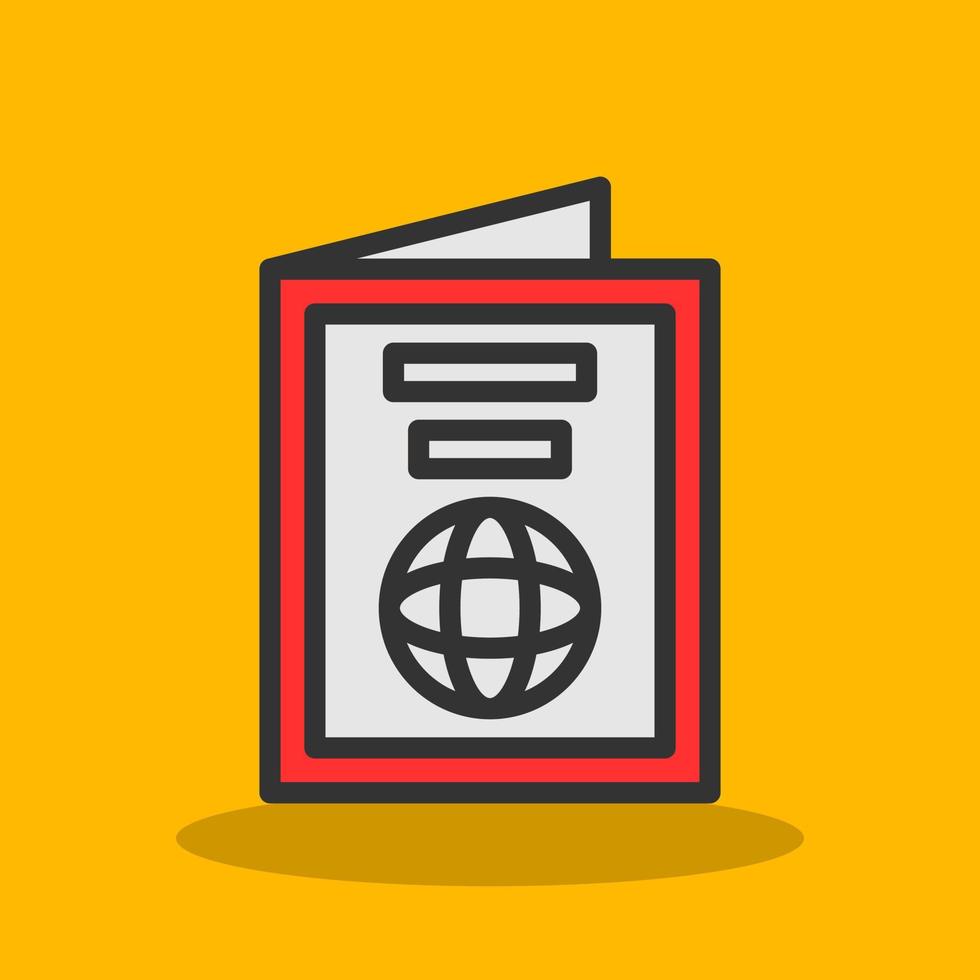 Passport Vector Icon Design