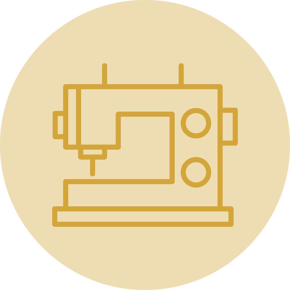 Sewing Machine Vector Icon Design