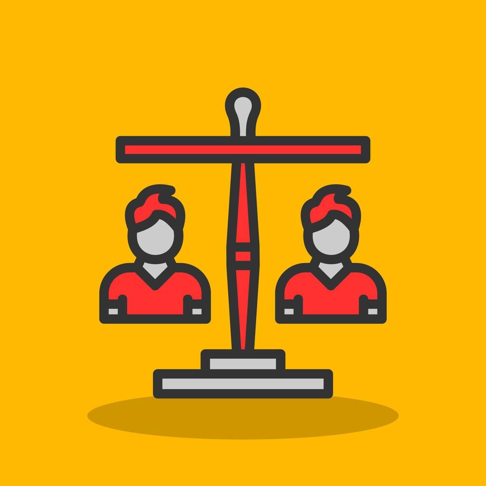 Balance Vector Icon Design