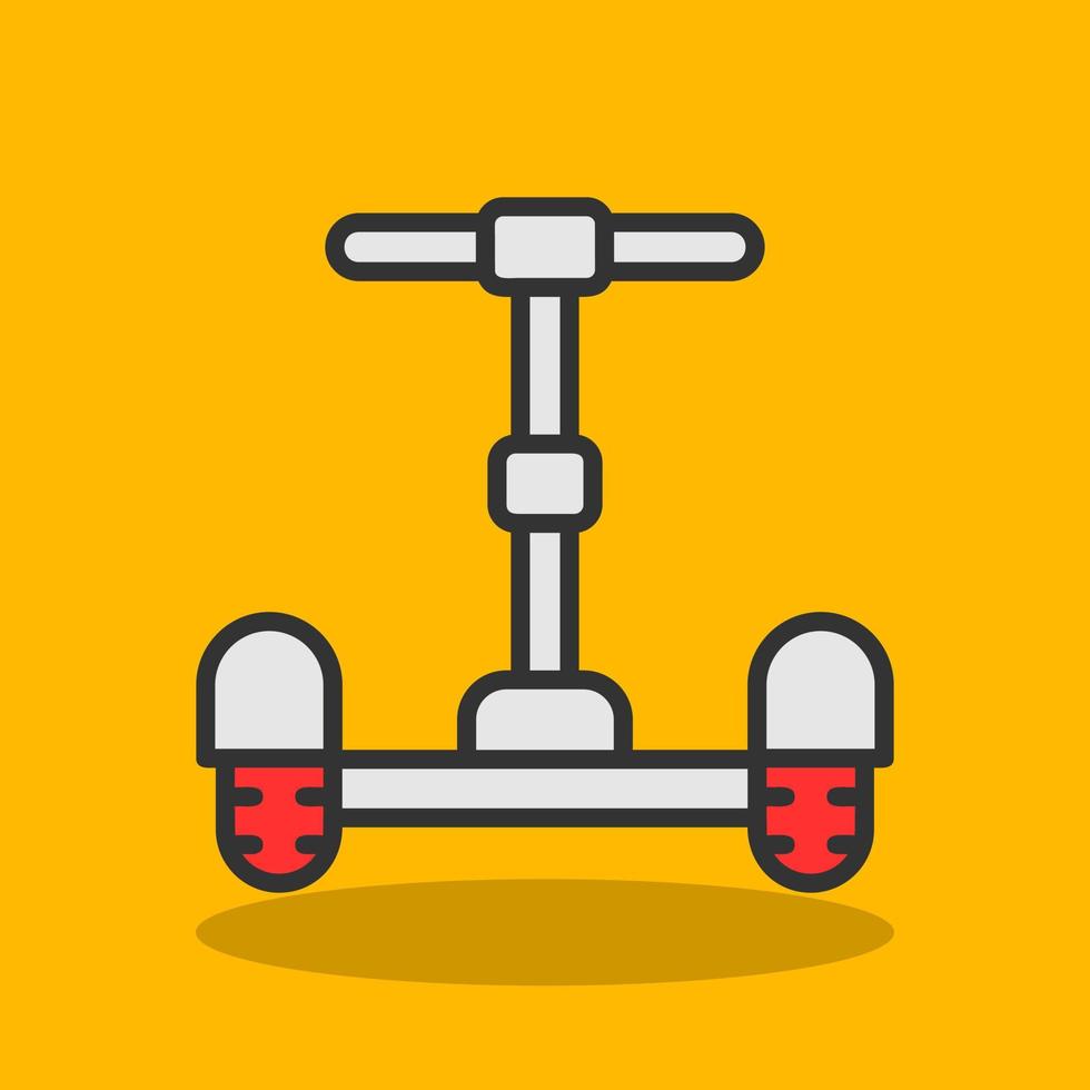 Segway Vector Icon Design