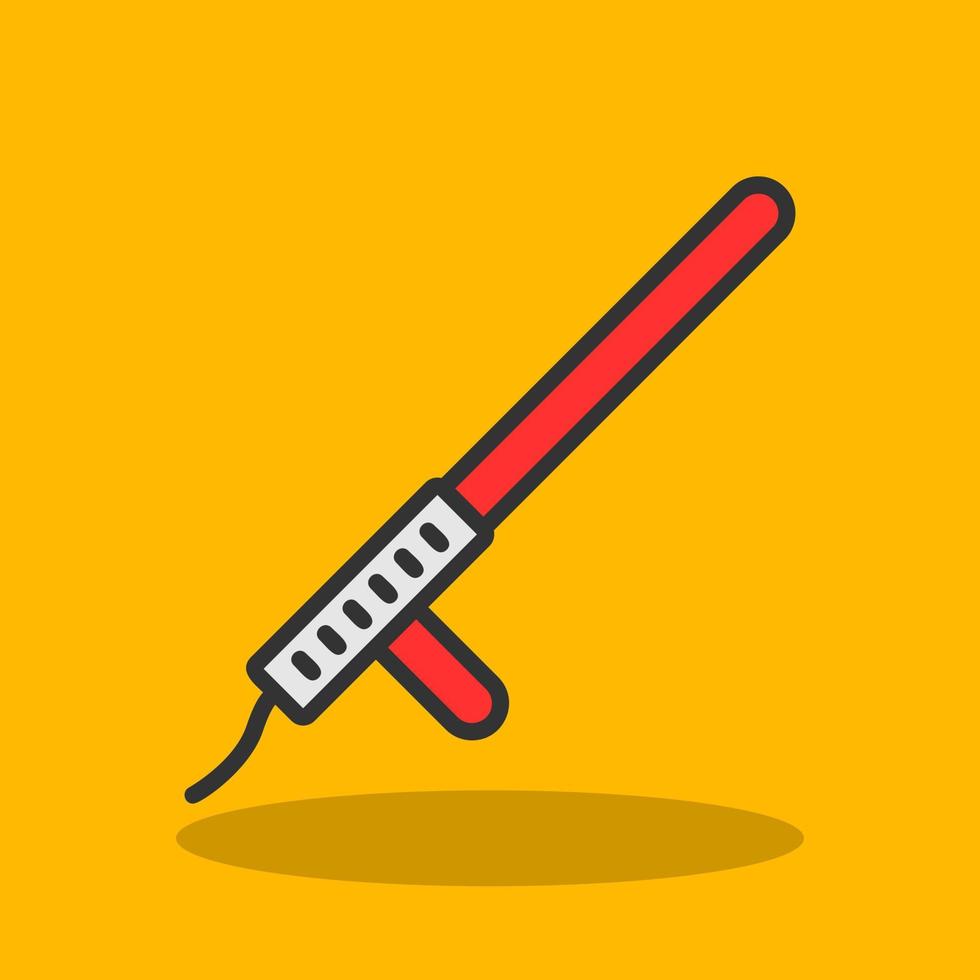 Baton Vector Icon Design