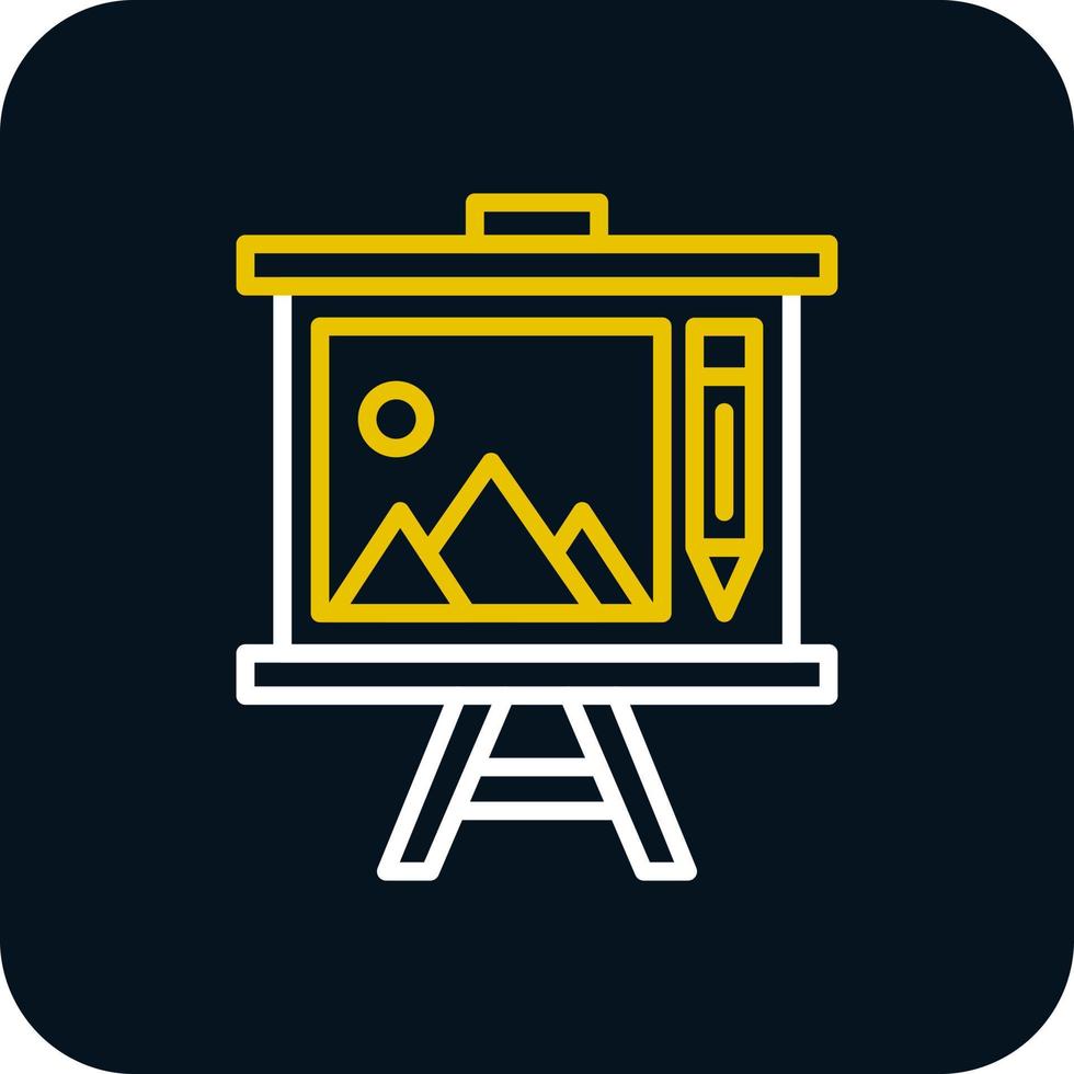 Canvas Vector Icon Design