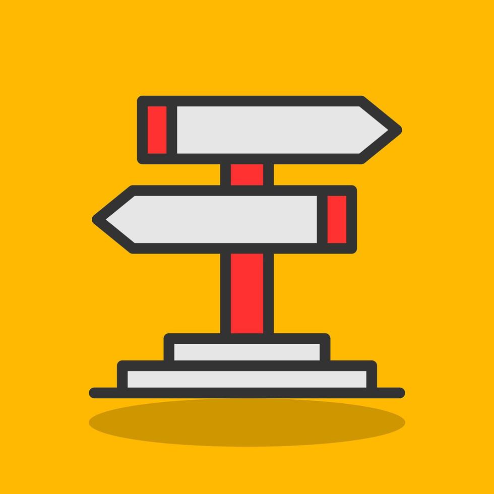 Direction Vector Icon Design