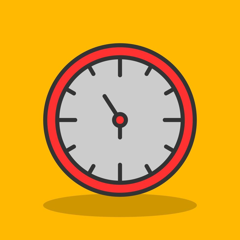 diseño de icono de vector de reloj