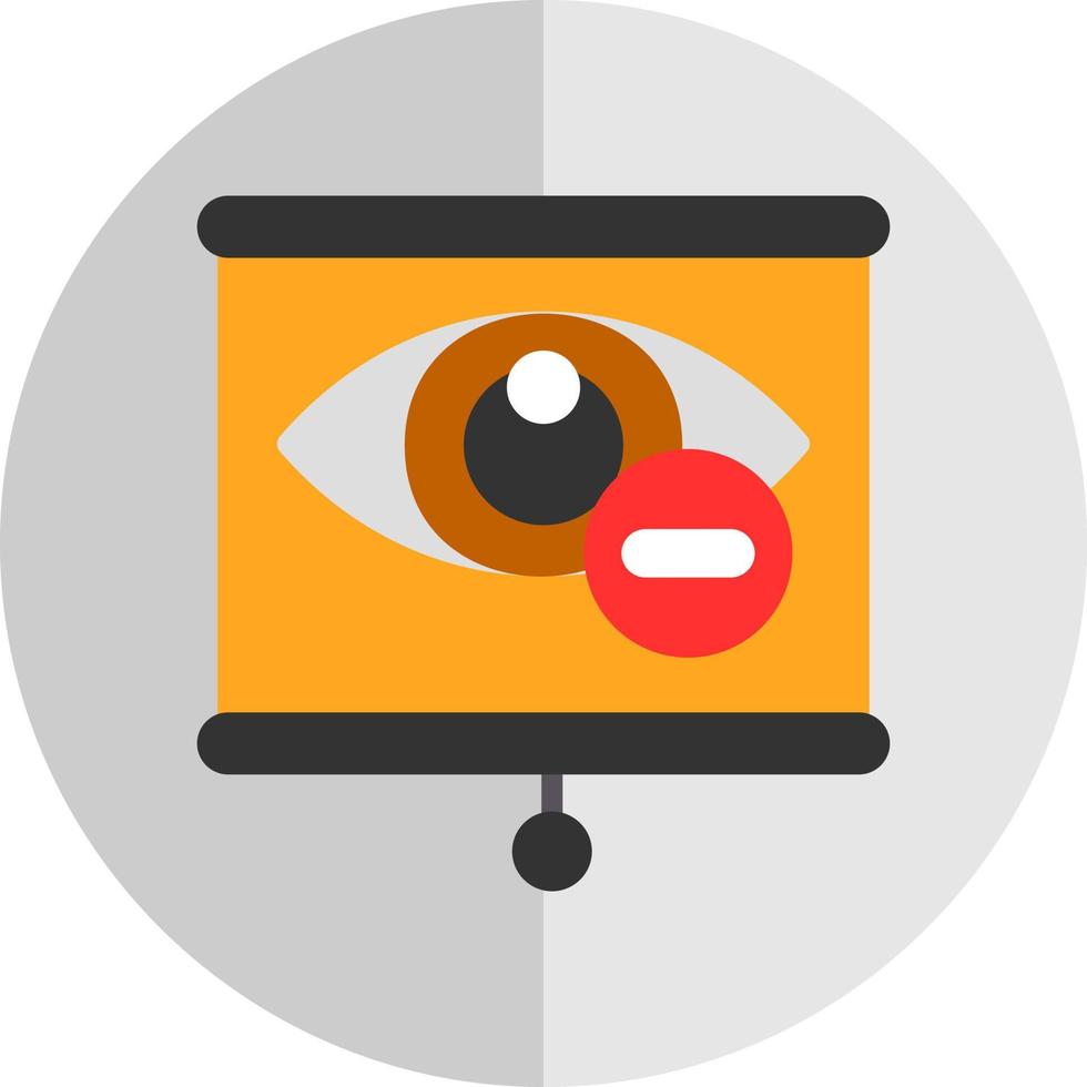 Myopia Vector Icon Design