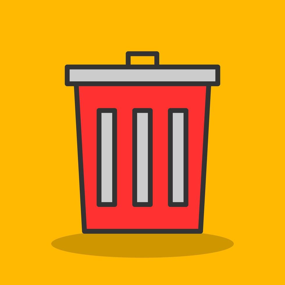 Trash Vector Icon Design