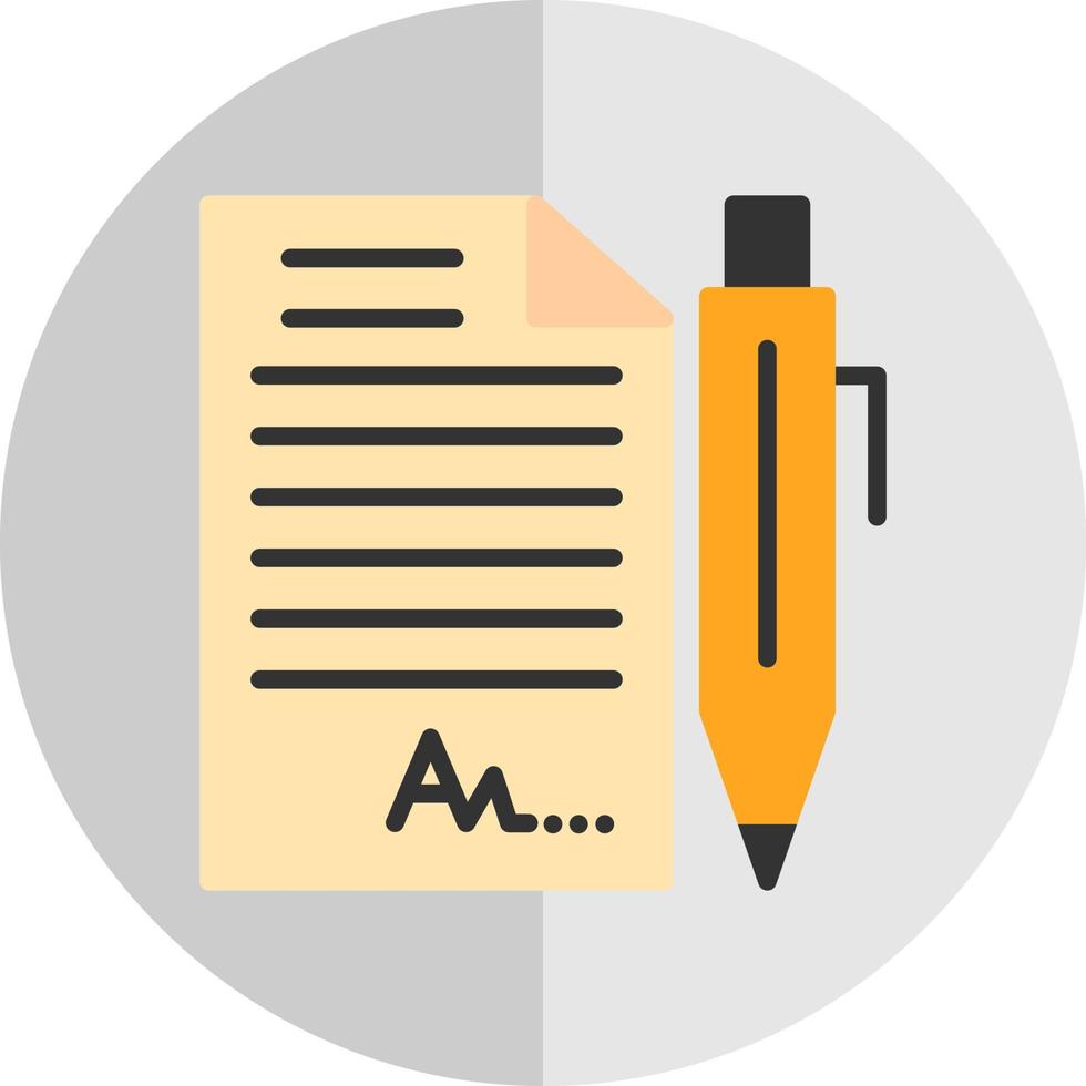 Agreement Vector Icon Design