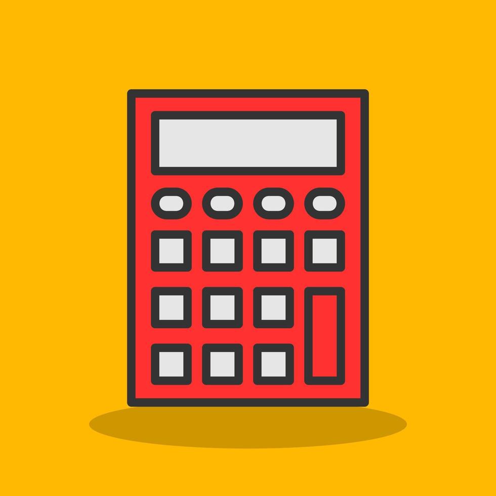 Calculator Vector Icon Design