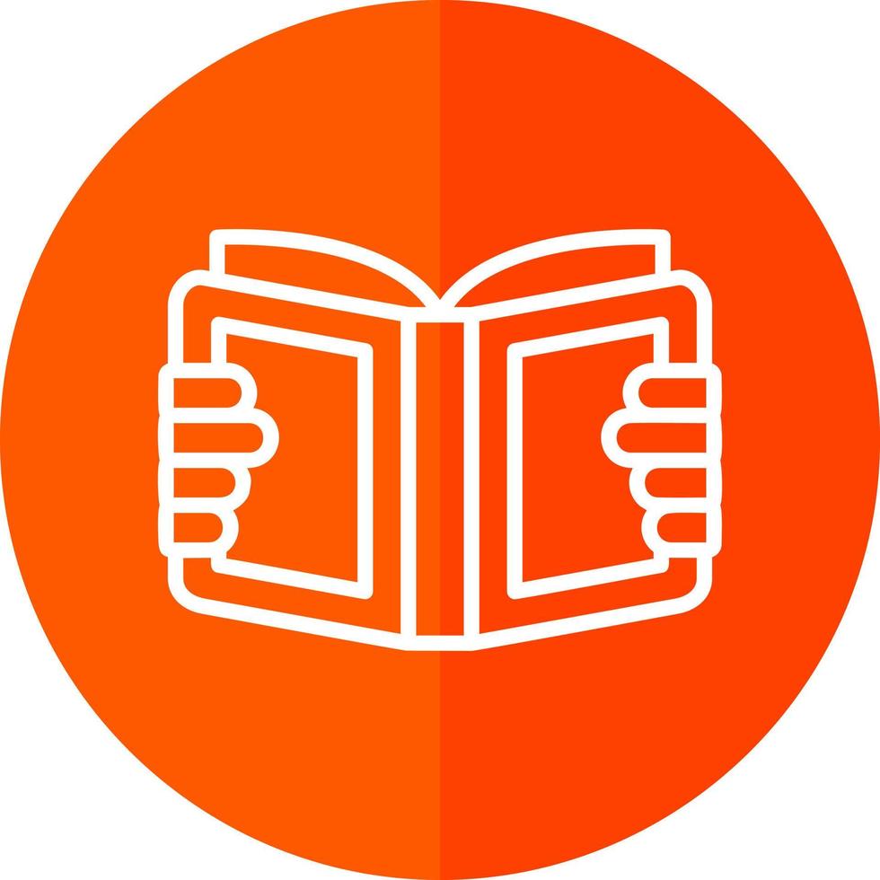 diseño de icono de vector de lectura