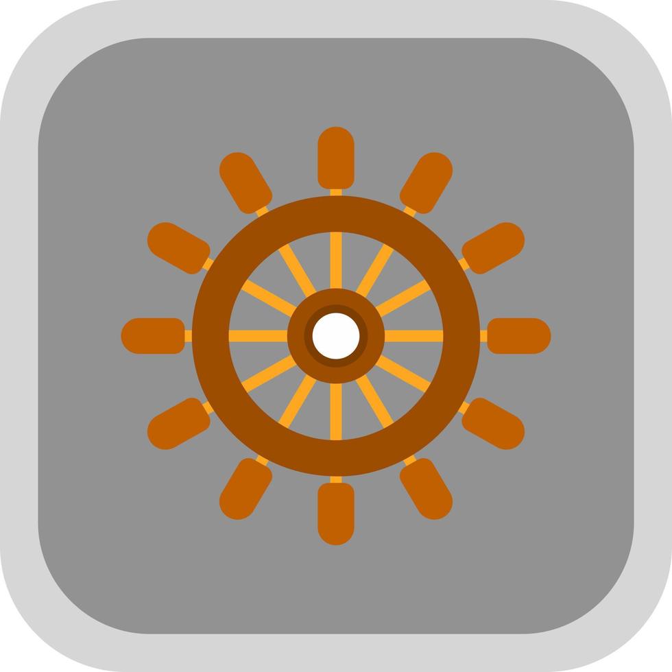 Rudder Vector Icon Design