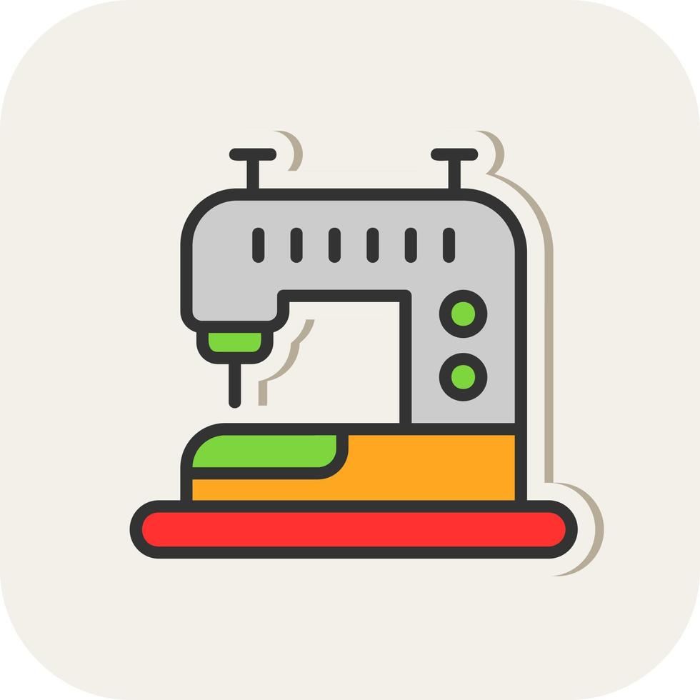Sewing Machine Vector Icon Design