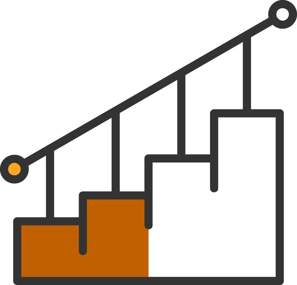 Staircase Vector Icon Design