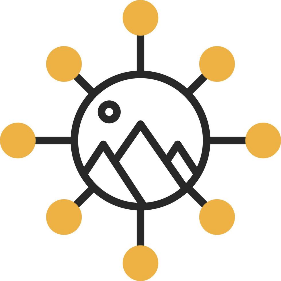 Viral Vector Icon Design