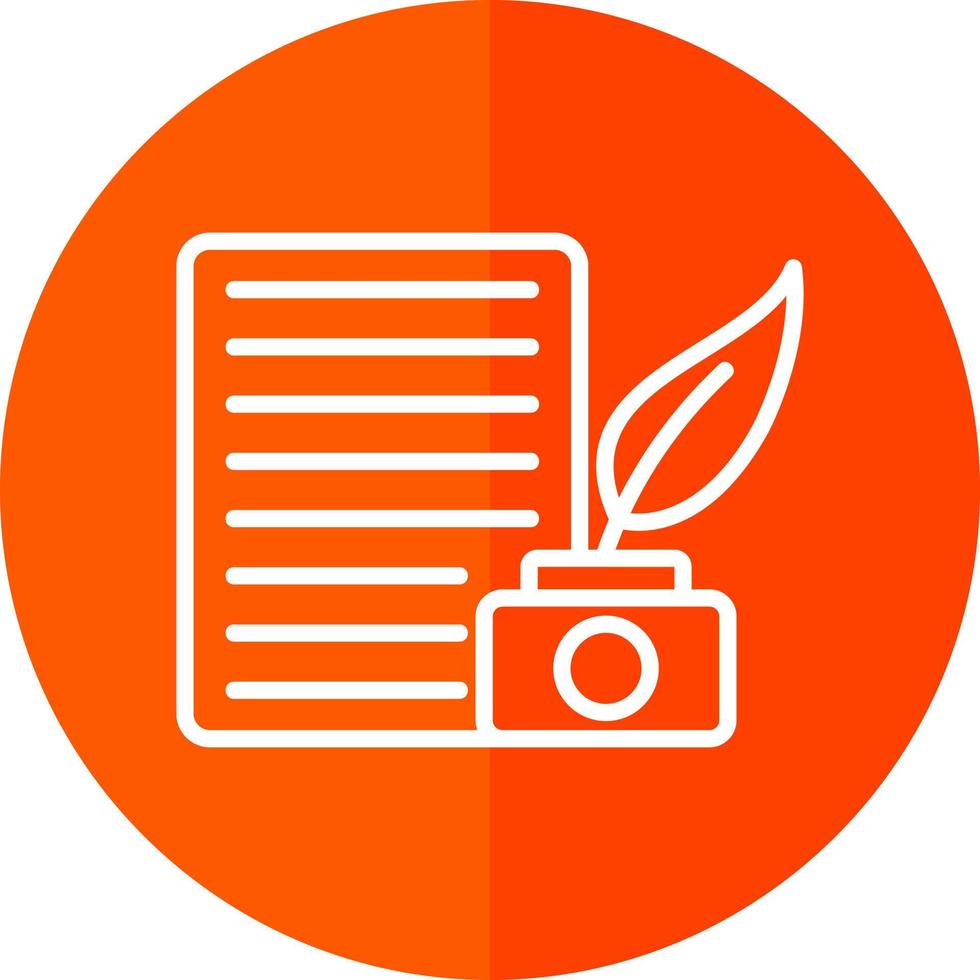 Manuscript Vector Icon Design