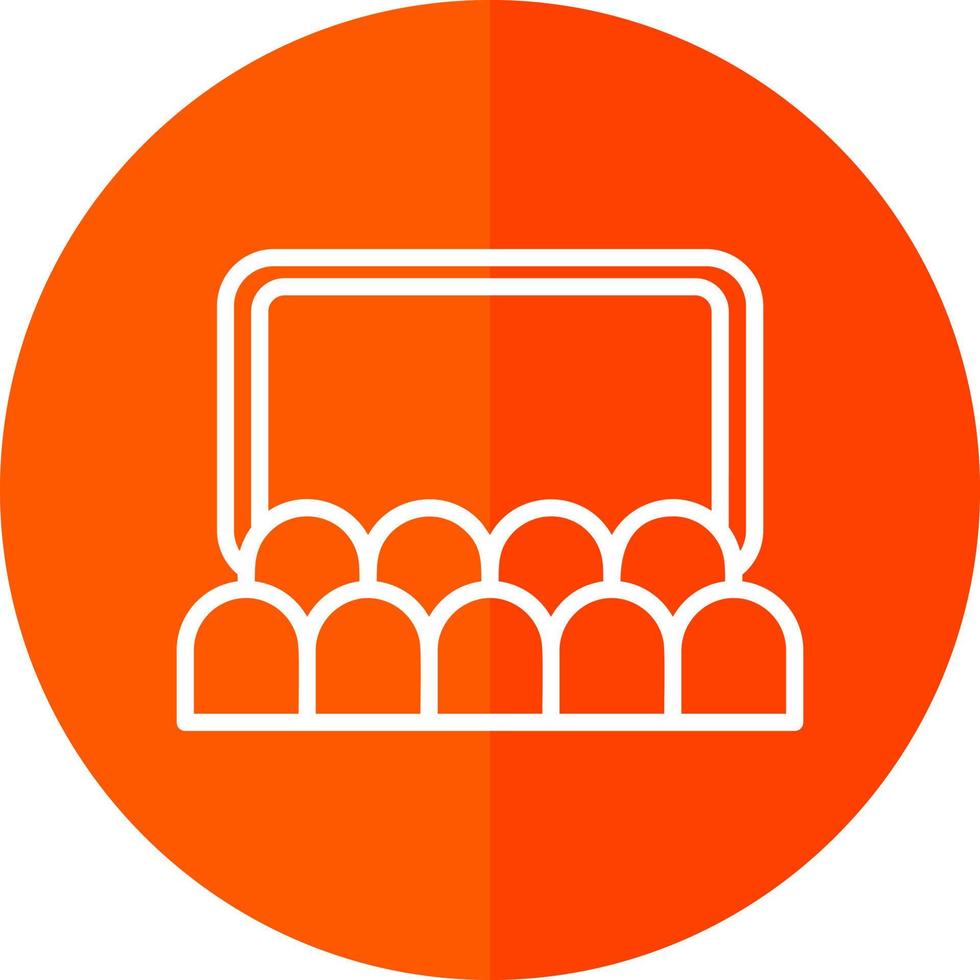 Auditorium Vector Icon Design