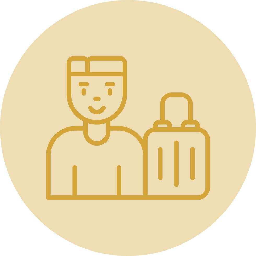 Guest Vector Icon Design
