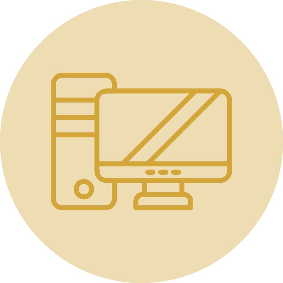 Computer Vector Icon Design