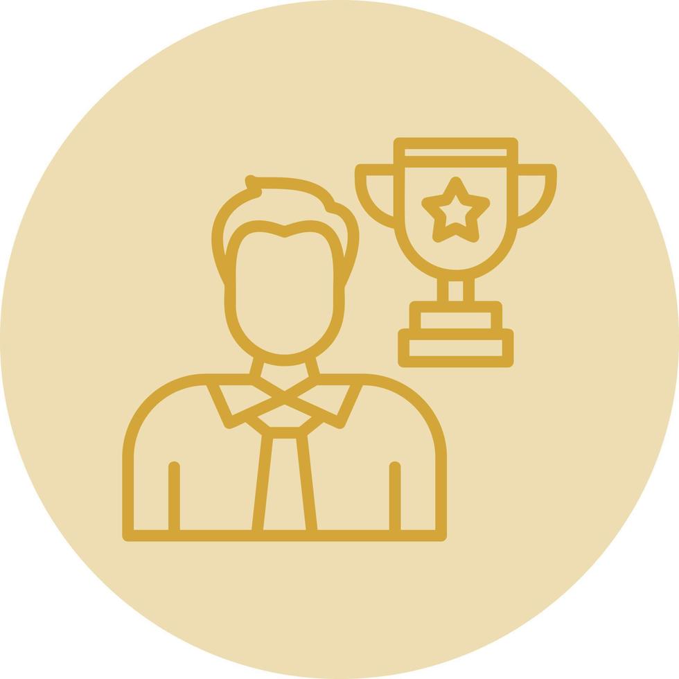 Winner Vector Icon Design
