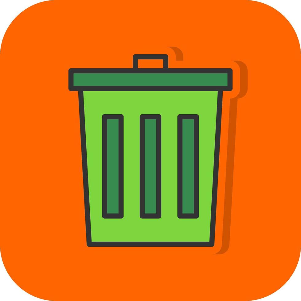 Trash Vector Icon Design