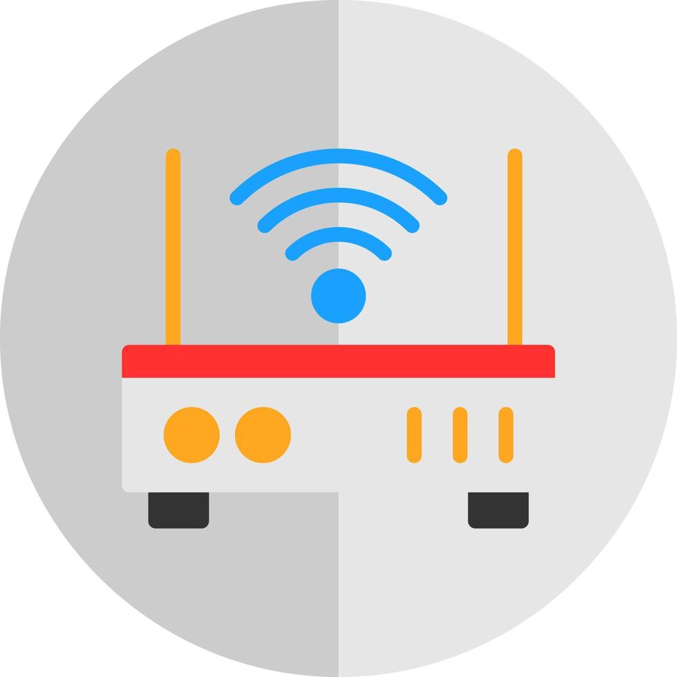 Router Vector Icon Design