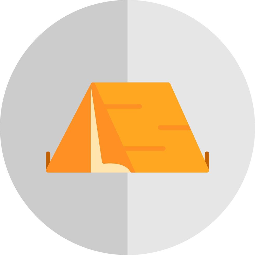 Camping Tent Vector Icon Design