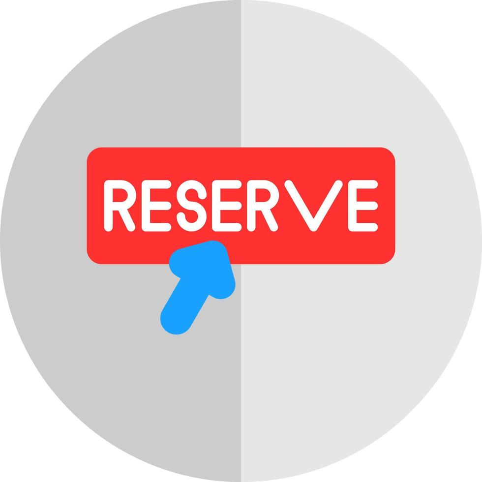 Reservation Vector Icon Design
