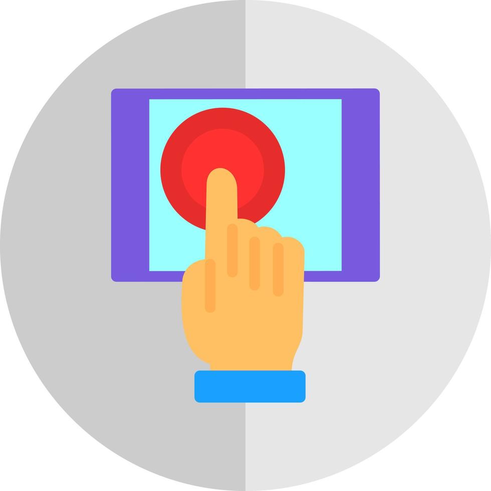 Touch Screen Vector Icon Design