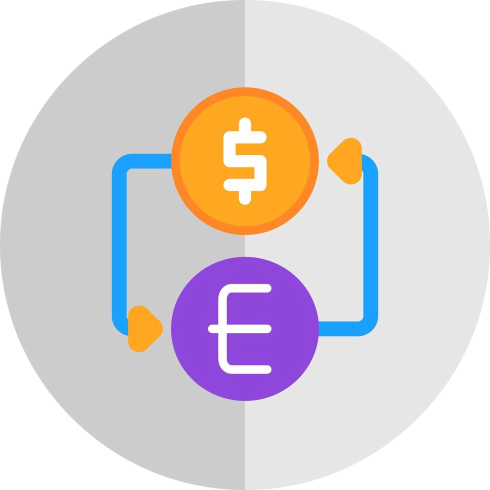 Currency Exchange Vector Icon Design