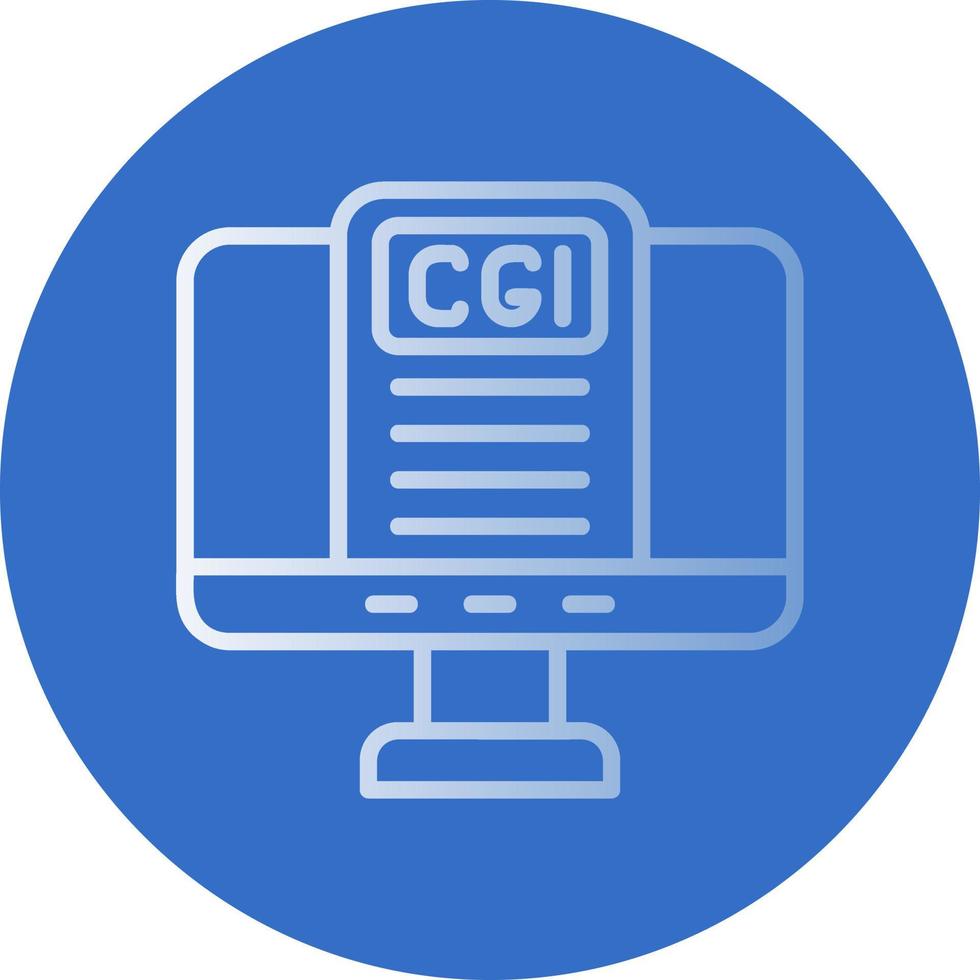 Cgi Vector Icon Design