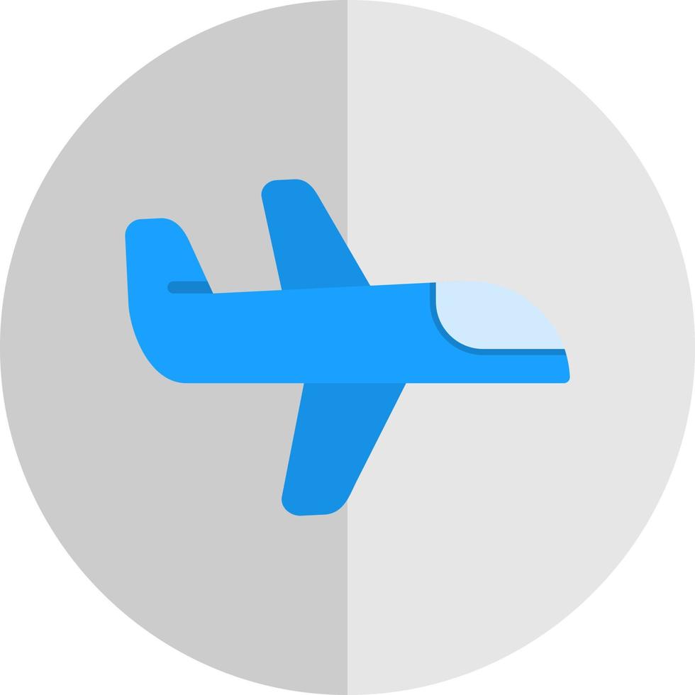 diseño de icono de vector de avión