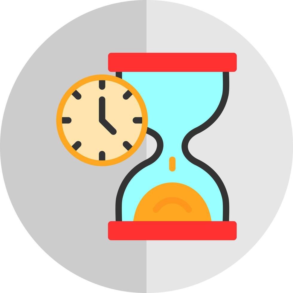 Hourglass Vector Icon Design