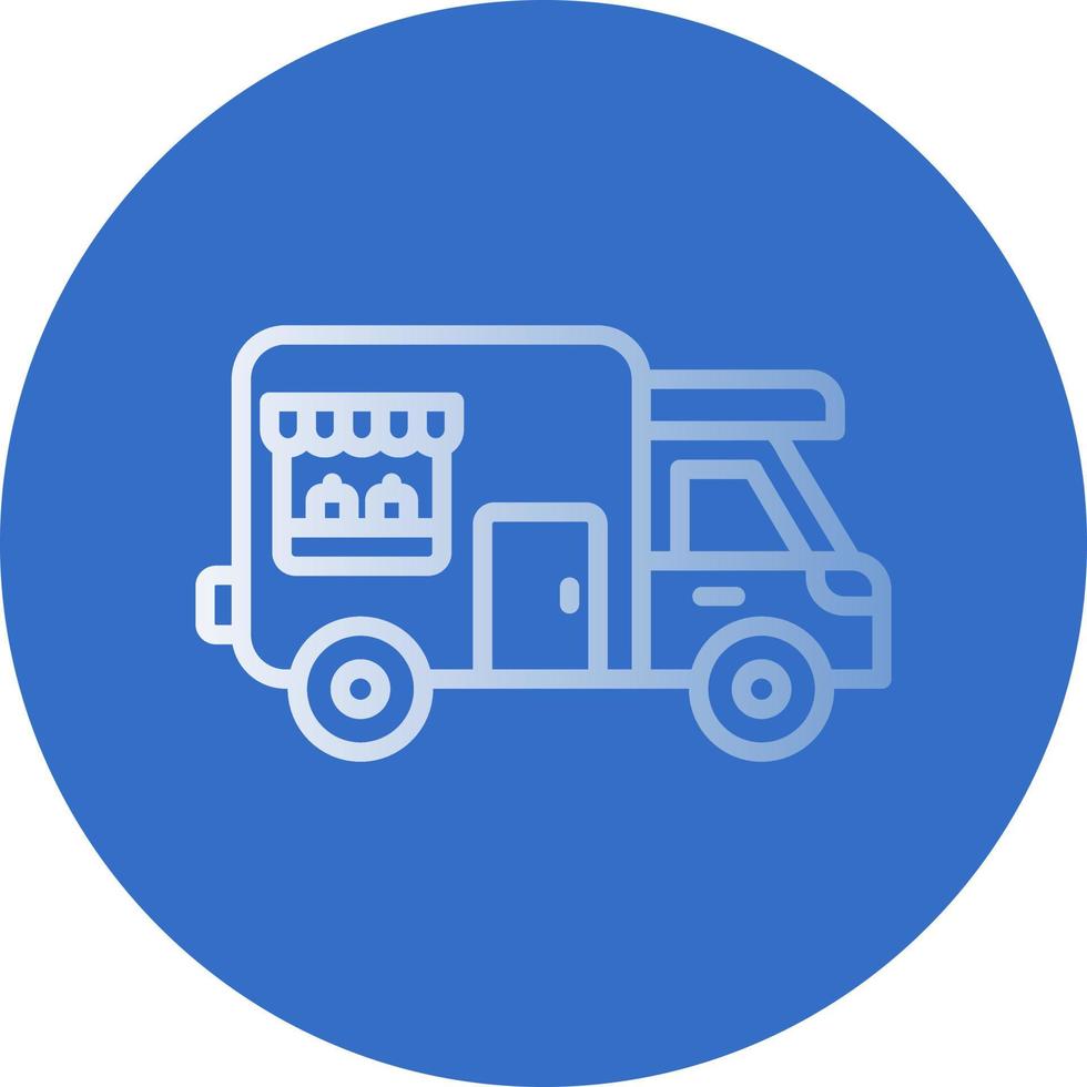 Food Truck Vector Icon Design